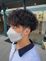 リット×ベリエ(Lit.×belier) 波巻きスパイラルパーマメンズマッシュツイストスパイラルパーマ