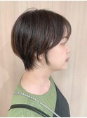 ショートヘア×マットカラー