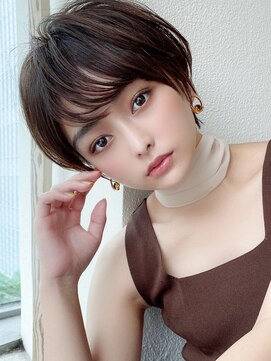 シルクレイ 新宿店(Silk-lei) ショコラアッシュ大人かわいいショート/美髪/新宿20代30代40代