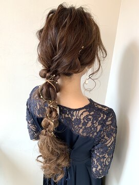 ミラバイグリーン(Mira by green) 【担当KANNA】花嫁様♪編みおろしスタイル♪