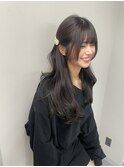 【LICCA 伊崎優李】韓国ヘア/レイヤーカット/前髪/姫カット