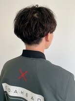 ラギッド 大野城店(RUGGED)&nbsp;刈り上げマッシュ　マッシュショート　ニュアンスパーマ