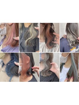 【服部天神駅から1分】インナーカラーでお洒落を楽しもう♪あなたの憧れのスタイルをお聞かせください＊