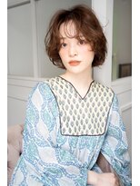 マグノリア オモテサンドウ(MAGNOLiA Omotesando) Sカールのくしゃっと軽やかボブパーマ・・・HINATA