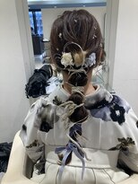 マップデザイン(map design)&nbsp;卒業式編みおろしヘア