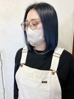 ランプ ヘアー(lamp hair)&nbsp;ネイビーブルー