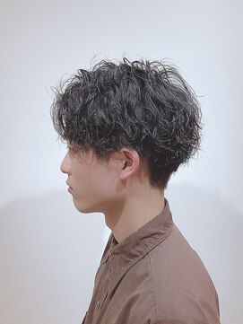 エイトメン 池袋東口店(EIGHT MEN) センターパートスパイラルパーマ