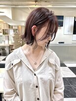 テテ(TETE)&nbsp;ボブ/切りっぱなしボブ/外ハネボブ/ピンクブラウン