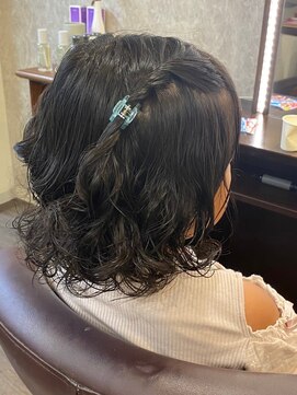 ヘアーメイク ナユタ(hair make nayuta) クルクルヘア