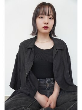 モリオ フロム ロンドン サッポロファクトリー店(morio FROM LONDON) 【morio札幌】札幌ボブ 大人かわいい黒髪ぱつっとボブ