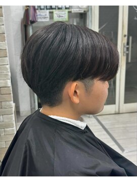 プライズ 表参道原宿店(prize) 刈り上げセンターパートハンサムショートメンズライク
