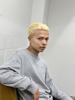 メリケンバーバーショップ フクオカ(MERICAN BARBERSHOP FUK)&nbsp;かきあげナチュラルフェードビジネス