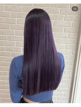 アボックス(abox) パープルヘア