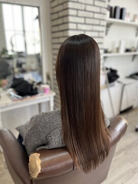 クッキー ヘアーアンドメイク(COOKIE Hair&Make) 【COOKIE】艶ロング◎縮毛矯正×カラーで美髪