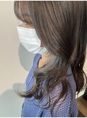 イヤリングカラー×ホワイトベージュ