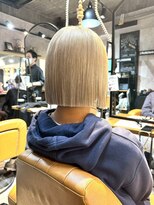 メルティカラー似合わせカットウェーブミディアム縮毛矯正