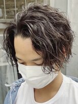 20代30代ツイストスパイラルパーマ刈り上げメンズパーマfifth