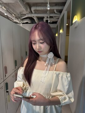 ムーム(Momb) ダメージレス！ピンクラベンダーカラー