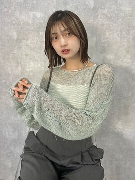 マレバイリベル 西中島(mele. by Libelle) 切りっぱなしボブ