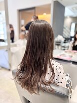 グラーツィェドゥーエ(GRAZIE due)&nbsp;モーブベージュ／ラベンダーベージュ／レイヤー／ロング