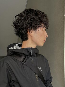 ポール(pole) メンズプードルパーマ！