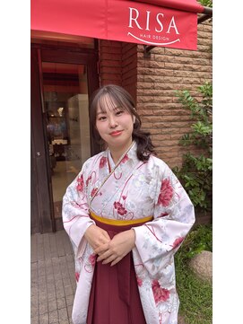 リサヘアーデザイン(RISA HAIR DESIGN) セットメイク×袴着付け