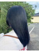 ラピステン 福岡天神 大名店(Lapis)&nbsp;10代・20代/ブリーチ1回～/艶◎透明感◎美白効果◎ブルーカラー