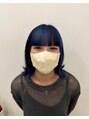 アース 菊名店(HAIR&MAKE EARTH)&nbsp;ブルーデザインカラー