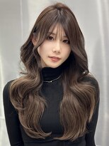 ロムーク 表参道(LOMKH)&nbsp;外ハネボブからエクステでイメチェンレイヤー顔周りカット