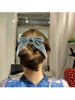 ルピドルジュ(le.pidorge)&nbsp;ヘアセットダウンスタイル