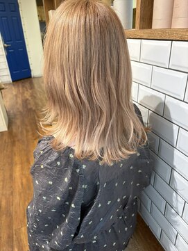 ミルコ 蕨店(milco) やっぱり可愛いミルクティーベージュ＊