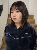【 YOKE 】フェイスレイヤーハッシュカットウルフ