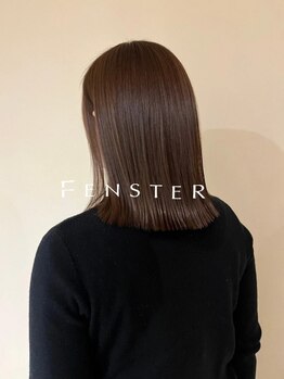 フェンスター(Fenster)の写真/【川名/駐車場有】頭皮に優しい施術で気になる白髪を活かすデザインもご提案◎上質なカラーが人気♪