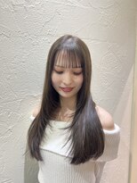 ルシードスタイルアイフラット(LUCIDO STYLE I-FLAT)&nbsp;レイヤー×オリーブグレージュカラー