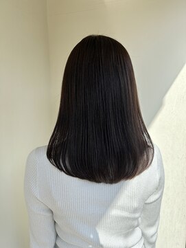 ケークリエイティブコード(K creative COrDE) ニュアンスラベンダー×セミロング