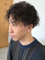 ラギッド 大野城店(RUGGED)&nbsp;スパイラルパーマ メンズパーマ ツーブロック マッシュ