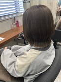 透明感◎グレージュカラー×ボブ【中村隆寛】