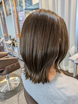 ヘアサロン フラット(Hair salon flat) モノトーングレージュ