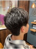 ラフウェーブ・マニッシュショート