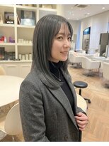 ハーツオオサカ(HE:ARTS OSAKA)&nbsp;透明感アッシュグレーのハイトーンカラー