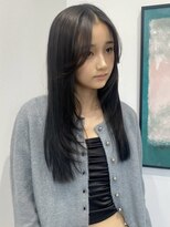 ヌヌ 渋谷 原宿 明治神宮前(nunu)&nbsp;レイヤーカット/顔まわりカット/ざくざくレイヤー/グレージュ