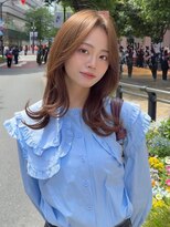 アマトウキョウスマートサロン(AMA TOKYO×Smart Salon) くびれレイヤー/顔まわりカット/レイヤーカット/小顔ヘア