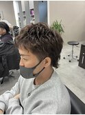 ○シャドウパーマ×メンズウルフ