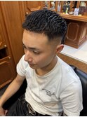 クロップ　アイロンパーマ