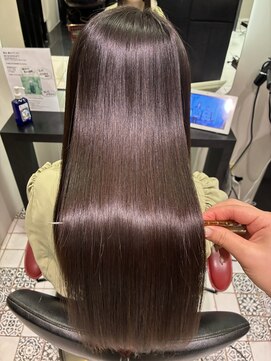アース 恵比寿店(HAIR&MAKE EARTH) 美髪ストレートで毛先まで艶々サラサラ♪