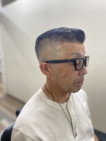 バームヘア(balm hair)&nbsp;好印象/バーバースタイル/フェードカット/大人/刈り上げ