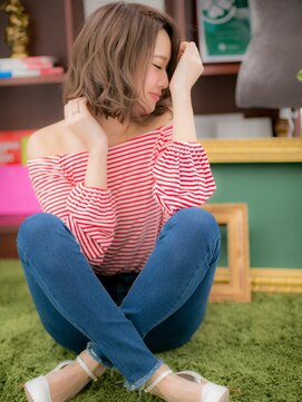 カバーヘア ブリス 戸田公園西口店(COVER HAIR bliss) *+COVER HAIR+*…”エアリーミディ”で、健康的な色香をオン☆b!