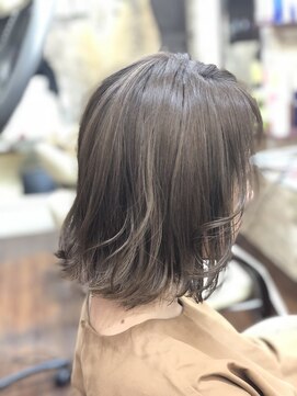ヘアーピース(Hair Peace) セピアアッシュ