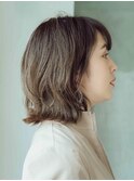 大人かわいい♪個性的☆くびれセミディ