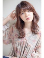 ロンド シャルム 吉祥寺(Lond charme)&nbsp;【Lond charme 濱田麻佑】ピンクベージュレイヤーセミディ